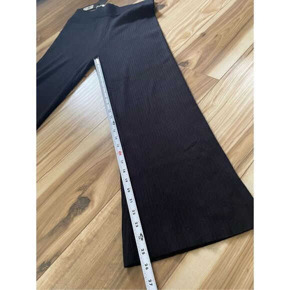 NWT CYRUS Corduroy  Black Flare Pants S - Picture 6 of 7